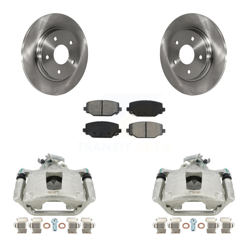 Transit Auto KC8-100456S Disc Brake Kit for 2017-2018 Dodge Grand Caravan - Rear product image