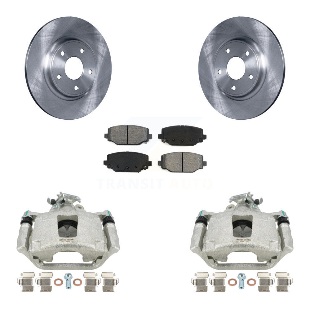 Transit Auto KC8-100457S Disc Brake Kit for 2017-2020 Dodge Grand Caravan - Rear product image