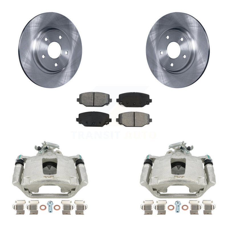 Transit Auto KC8-100457S Disc Brake Kit for 2017-2020 Dodge Grand Caravan - Rear product image