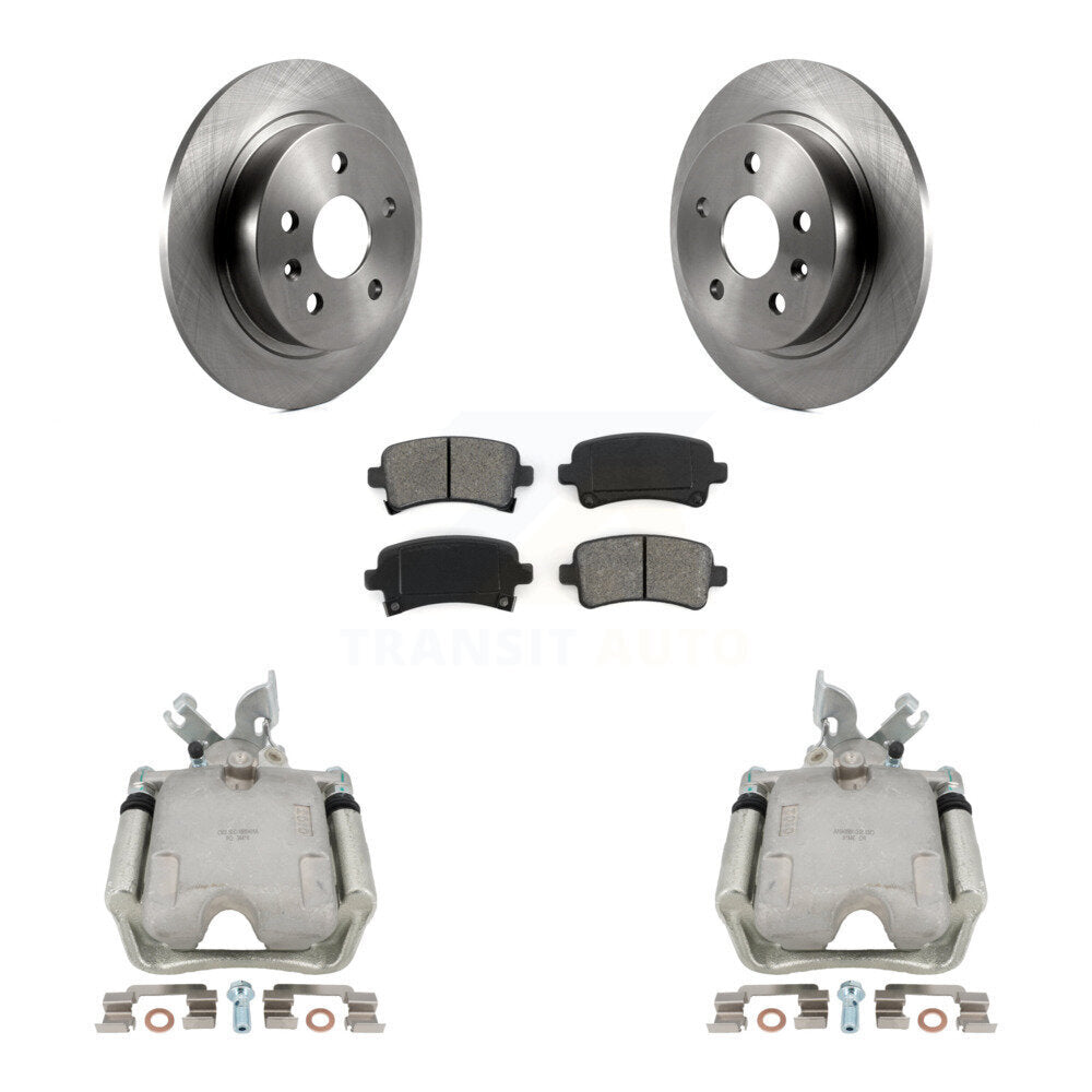 Transit Auto KC8-100458S Disc Brake Kit for 2011-2017 Buick LaCrosse, Buick Regal - Rear product image