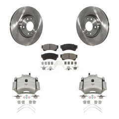 Transit Auto KC8-100458T Disc Brake Kit for 2006-2013 Mazda 6, Lincoln MKZ, Ford Fusion & more - Front product image