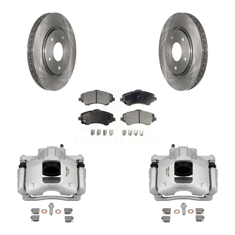 Transit Auto KC8-100459T Disc Brake Kit for 2008-2012 Ram C/V, Volkswagen Routan, Chrysler Town & Country & more - Front product image