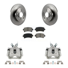 Transit Auto KC8-100460S Disc Brake Kit for 2011-2017 Chevrolet Malibu, Buick LaCrosse, Buick Regal - Rear product image
