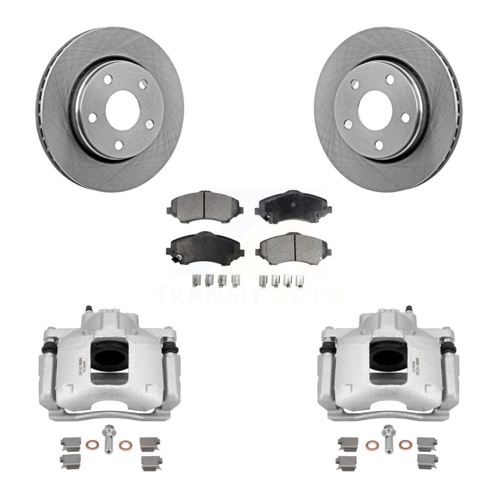 Transit Auto KC8-100460T Disc Brake Kit for 2007-2016 Jeep Wrangler - Front product image