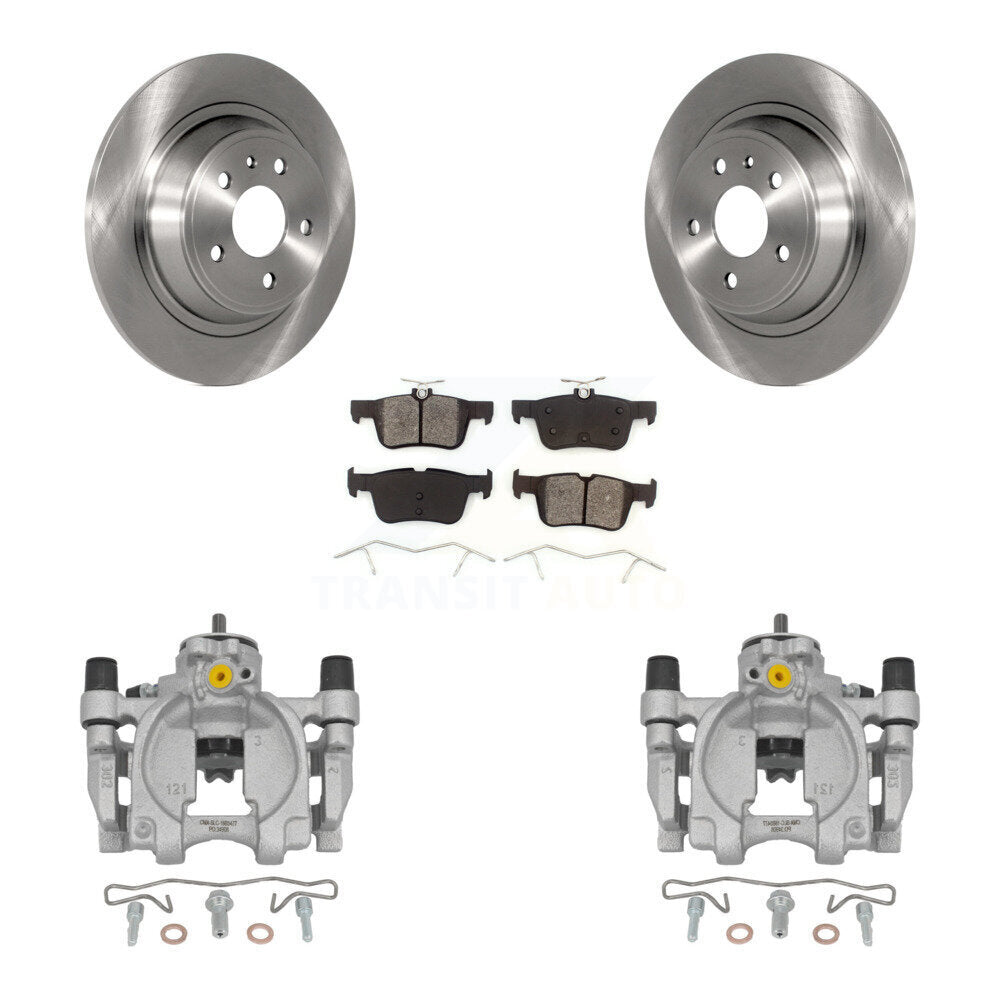 Transit Auto KC8-100461S Disc Brake Kit for 2013-2020 Ford Fusion, Lincoln MKZ - Rear product image