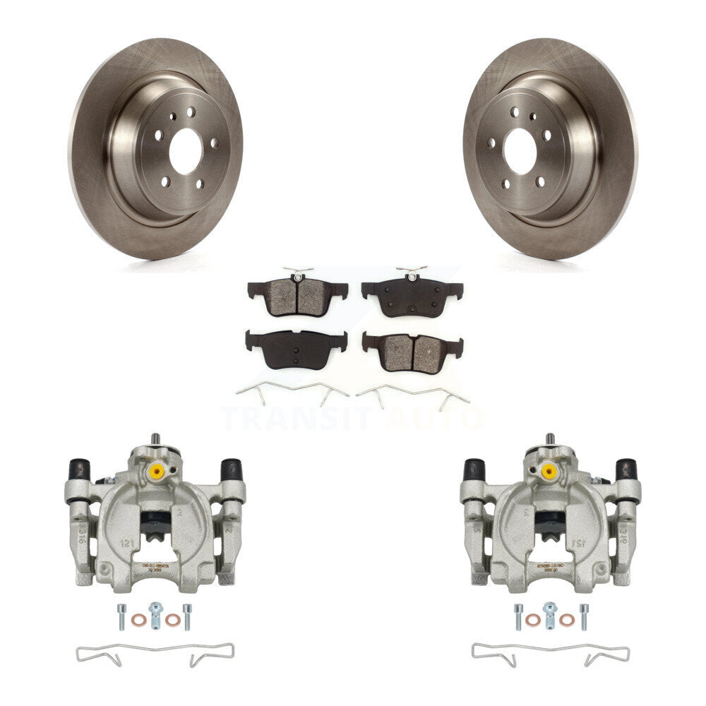Transit Auto KC8-100462S Disc Brake Kit for 2013-2020 Ford Fusion, Ford Escape, Lincoln MKX & more - Rear product image