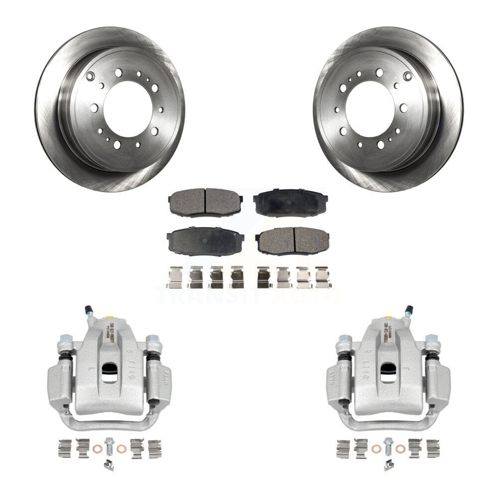Transit Auto KC8-100463P Disc Brake Kit for 2007-2016 Toyota Sequoia, Toyota Tundra - Rear product image