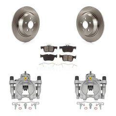 Transit Auto KC8-100463S Disc Brake Kit for 2017-2020 Ford SSV Plug-In Hybrid, Lincoln Continental, Ford Fusion & more - Rear product image