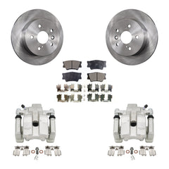 Transit Auto KC8-100464P Disc Brake Kit for 2012-2018 Lexus ES300h, Lexus ES350, Toyota Avalon & more - Rear product image