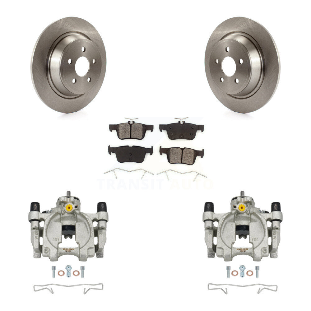 Transit Auto KC8-100464S Disc Brake Kit for 2015-2022 Ford Edge, Lincoln MKZ, Lincoln Nautilus & more - Rear product image