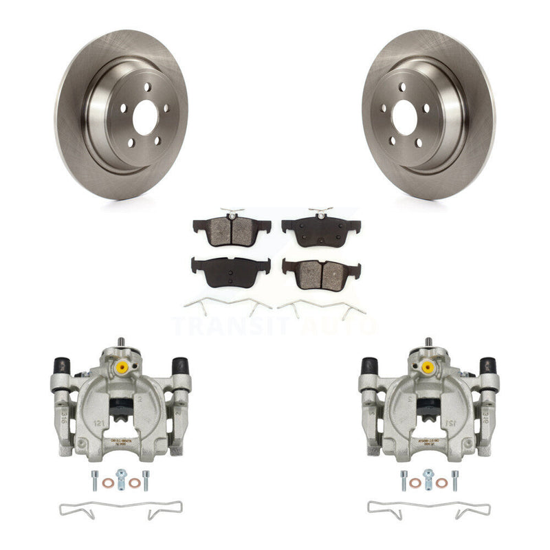 Transit Auto KC8-100464S Disc Brake Kit for 2015-2022 Ford Edge, Lincoln MKZ, Lincoln Nautilus & more - Rear product image