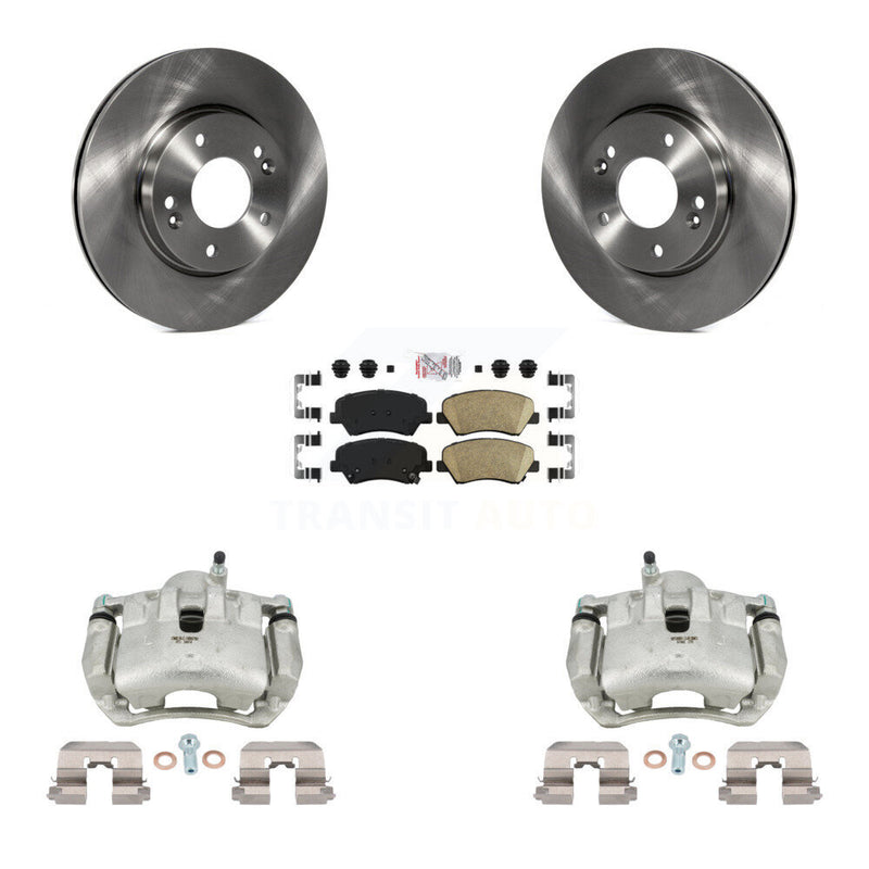 Transit Auto KC8-100465N Disc Brake Kit for 2013-2016 Hyundai Elantra GT, Kia Forte, Kia Forte5 & more - Front product image