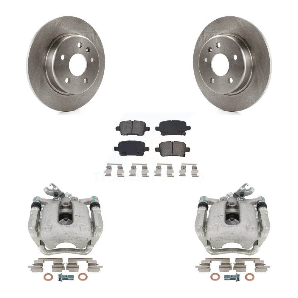 Transit Auto KC8-100467S Disc Brake Kit for 2016-2019 Chevrolet Cruze - Rear product image