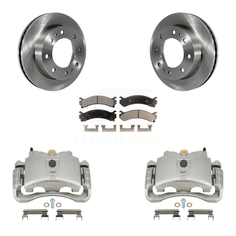 Transit Auto KC8-100467T Disc Brake Kit for 1999-2020 Chevrolet Express 2500, Chevrolet Silverado 1500 HD Classic, Chevrolet Silverado 2500 HD Classic & more - Front product image