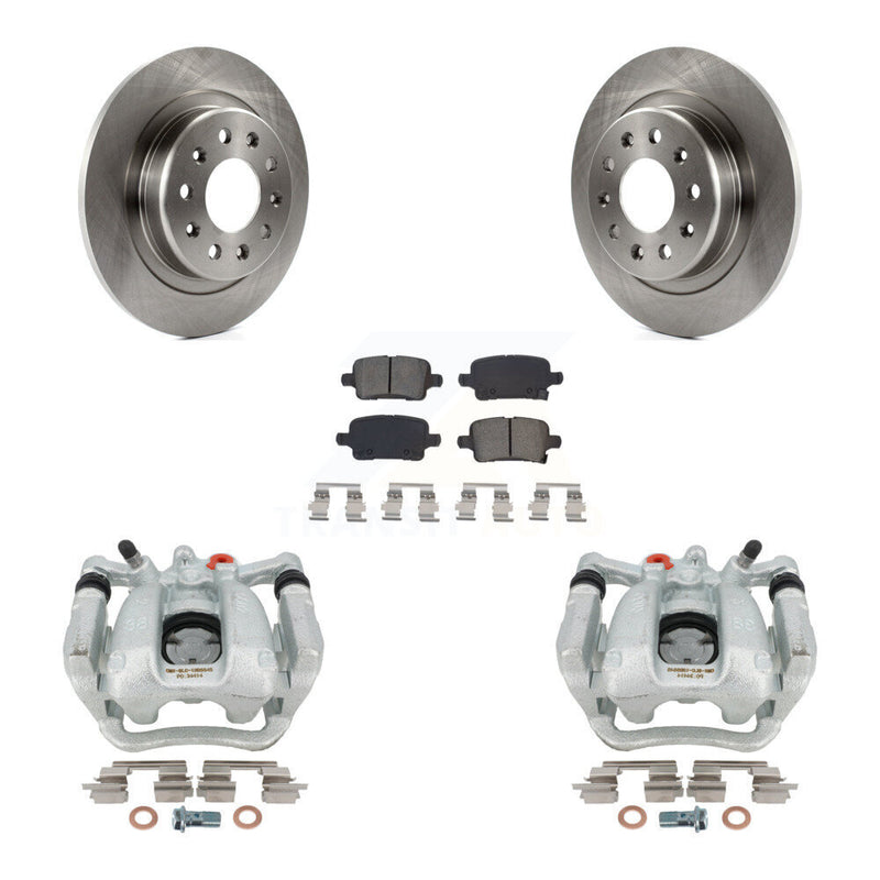 Transit Auto KC8-100468S Disc Brake Kit for 2017-2020 Buick Regal Sportback, Buick Regal TourX, Buick LaCrosse - Rear product image