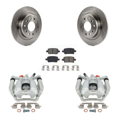 Transit Auto KC8-100469S Disc Brake Kit for 2016-2020 Chevrolet Equinox, GMC Terrain, Chevrolet Malibu - Rear product image