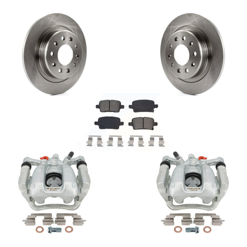 Transit Auto KC8-100469S Disc Brake Kit for 2016-2020 Chevrolet Equinox, GMC Terrain, Chevrolet Malibu - Rear product image