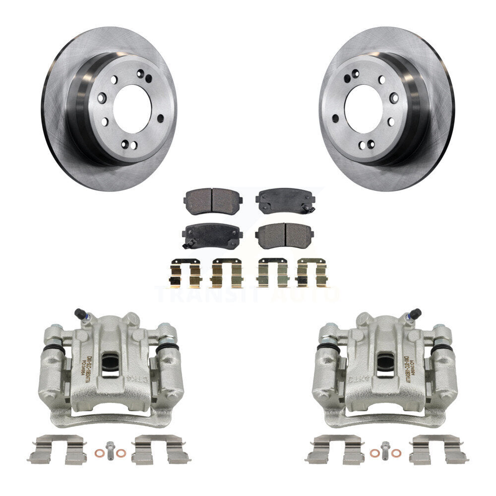 Transit Auto KC8-100470P Disc Brake Kit for 2009-2012 Hyundai Elantra - Rear product image