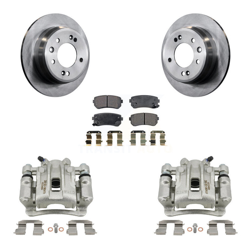 Transit Auto KC8-100470P Disc Brake Kit for 2009-2012 Hyundai Elantra - Rear product image
