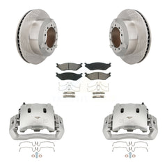Transit Auto KC8-100470S Disc Brake Kit for 2005-2016 Ford F-450 Super Duty, International TerraStar, Ford LCF & more - Rear product image