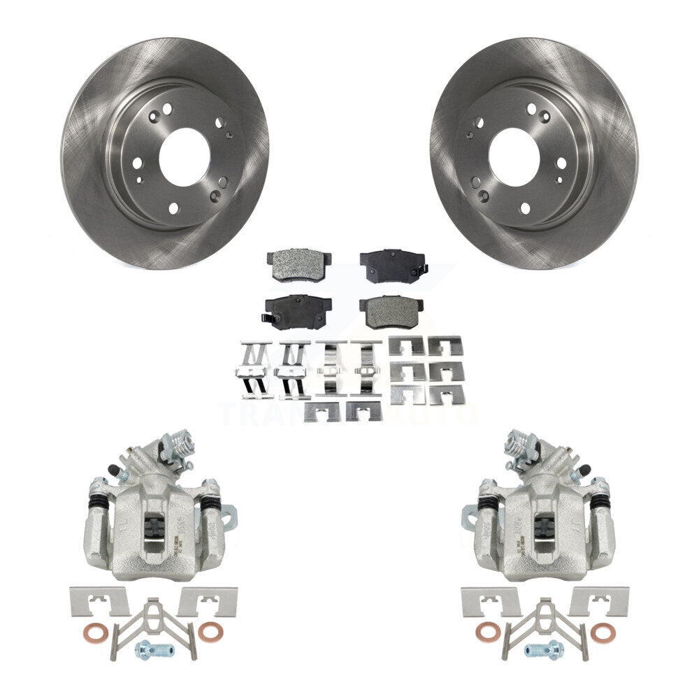 Transit Auto KC8-100471P Disc Brake Kit for 2006-2015 Honda Civic, Acura ILX, Acura CSX - Rear product image
