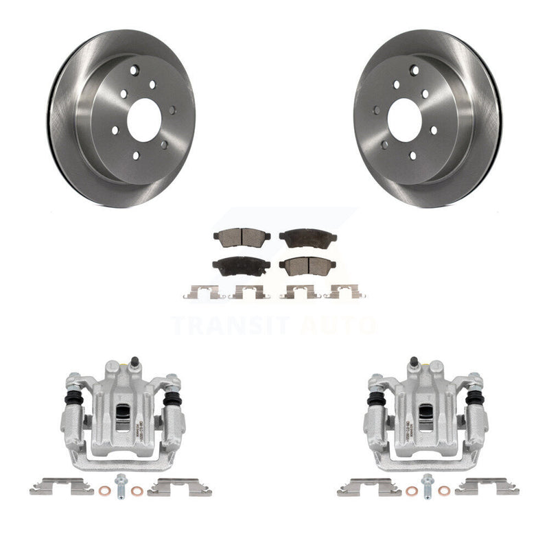 Transit Auto KC8-100476P Disc Brake Kit for 2005-2022 Suzuki Equator, Nissan Xterra, Nissan Frontier - Rear product image