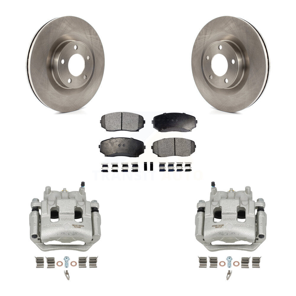 Transit Auto KC8-100476T Disc Brake Kit for 2007-2010 Ford Edge, Lincoln MKX - Front product image
