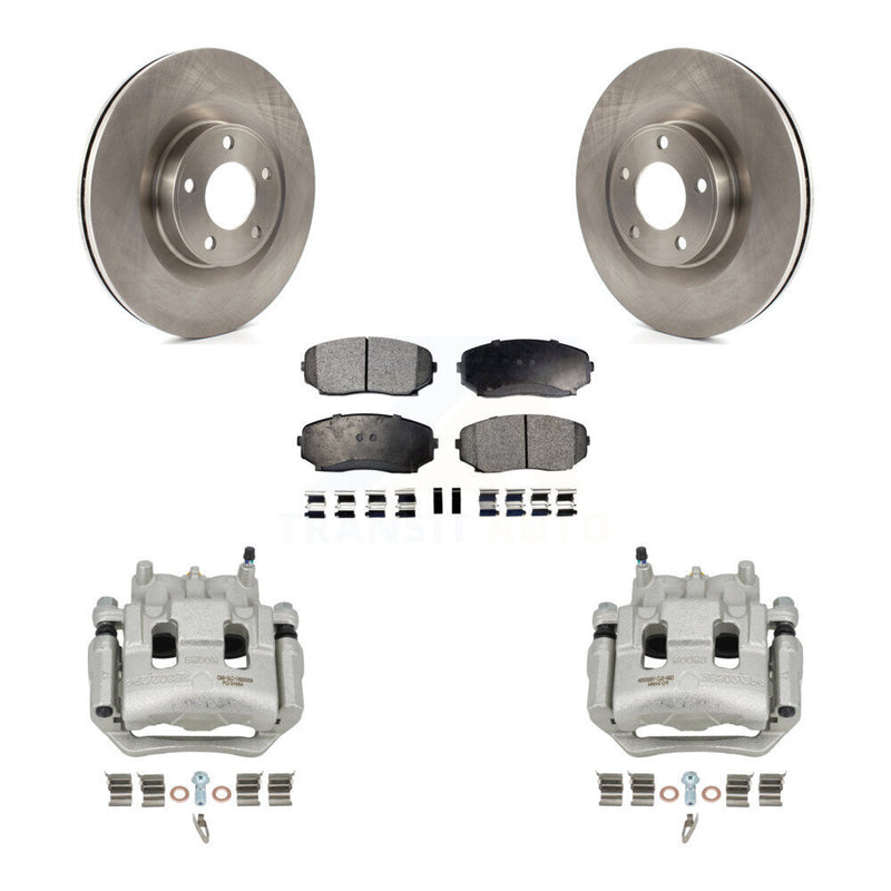 Transit Auto KC8-100476T Disc Brake Kit for 2007-2010 Ford Edge, Lincoln MKX - Front product image