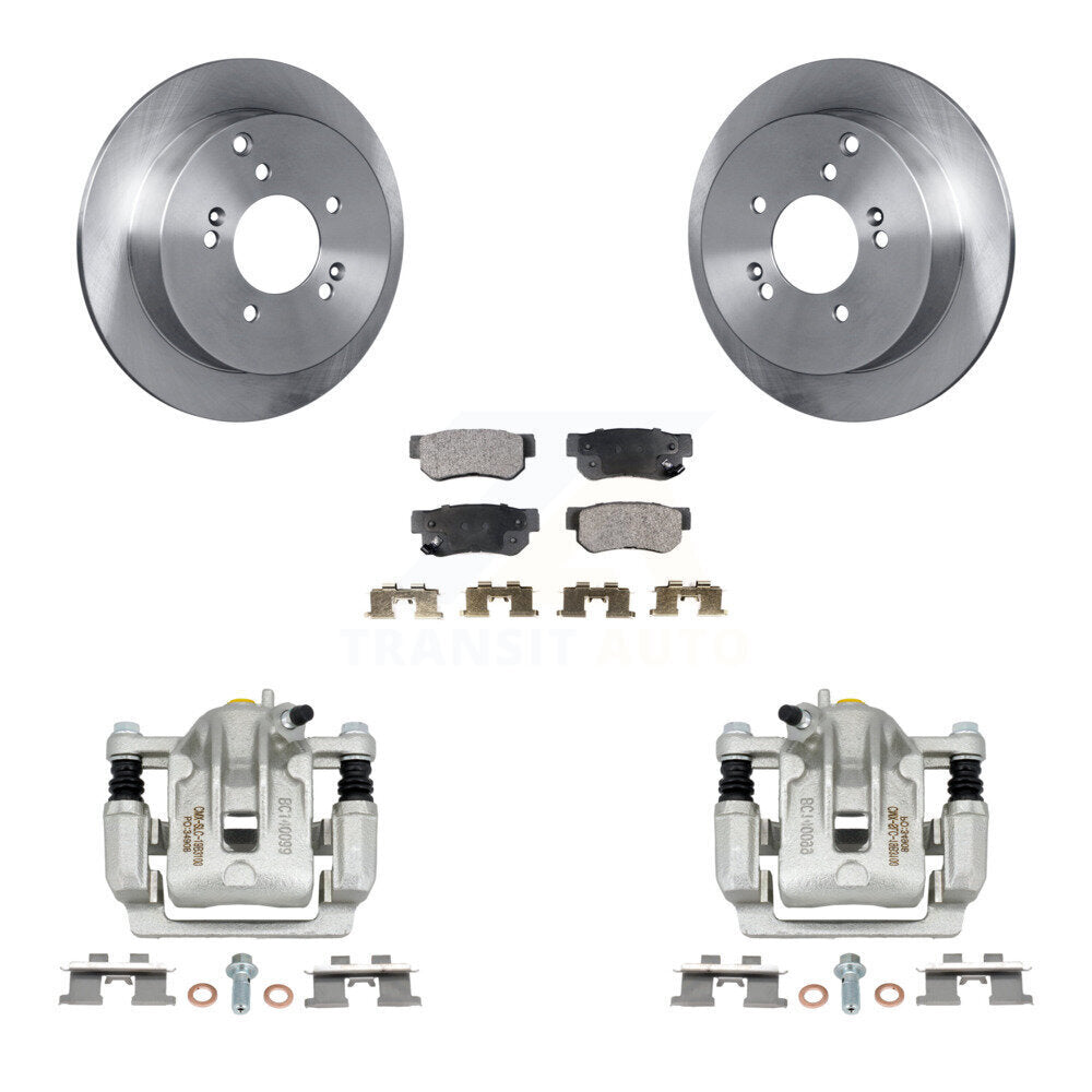 Transit Auto KC8-100477P Disc Brake Kit for 2005-2010 Hyundai Tucson, Kia Sportage - Rear product image