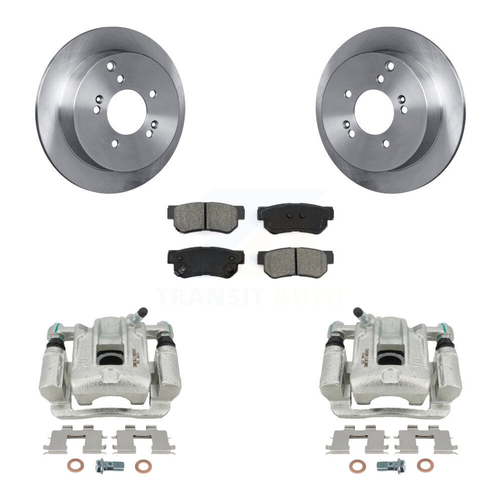 Transit Auto KC8-100477S Disc Brake Kit for 2001-2006 Hyundai Santa Fe - Rear product image