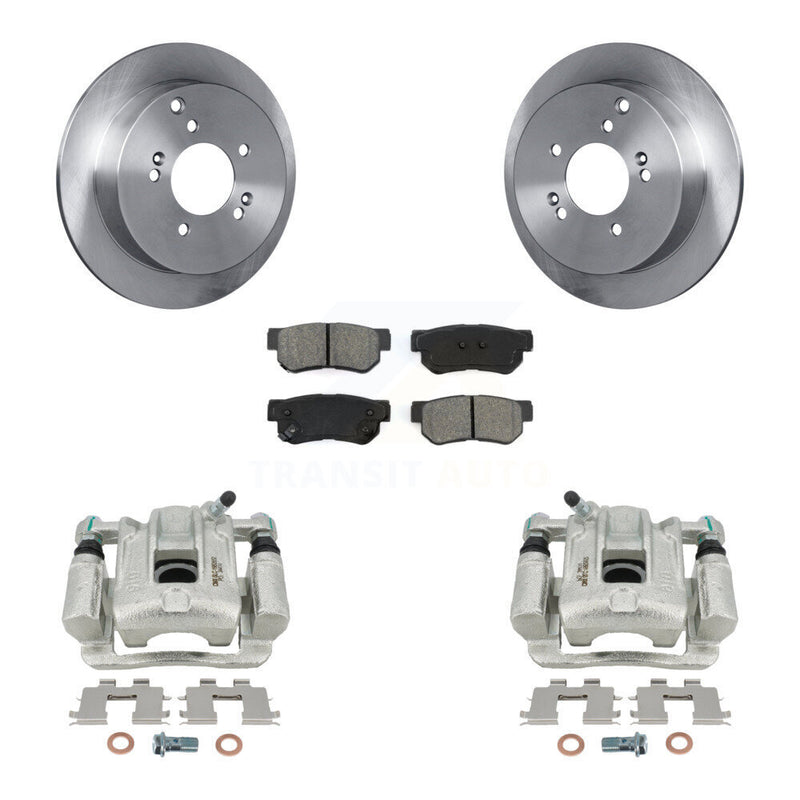 Transit Auto KC8-100477S Disc Brake Kit for 2001-2006 Hyundai Santa Fe - Rear product image
