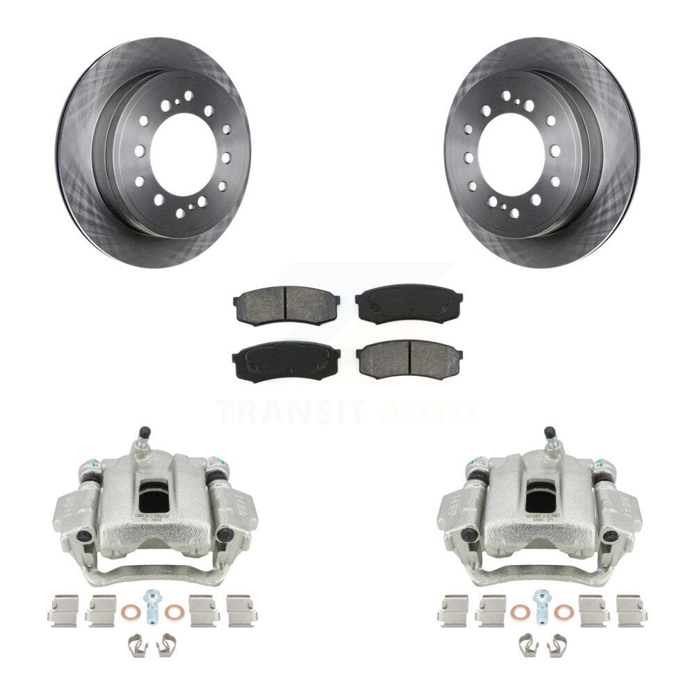 Transit Auto KC8-100478S Disc Brake Kit for 2010-2022 Lexus GX460, Toyota 4Runner - Rear product image