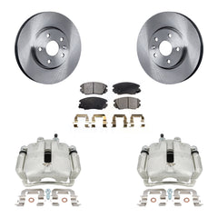 Transit Auto KC8-100478T Disc Brake Kit for 2010-2020 Chevrolet Equinox, Chevrolet Impala, Chevrolet Malibu & more - Front product image