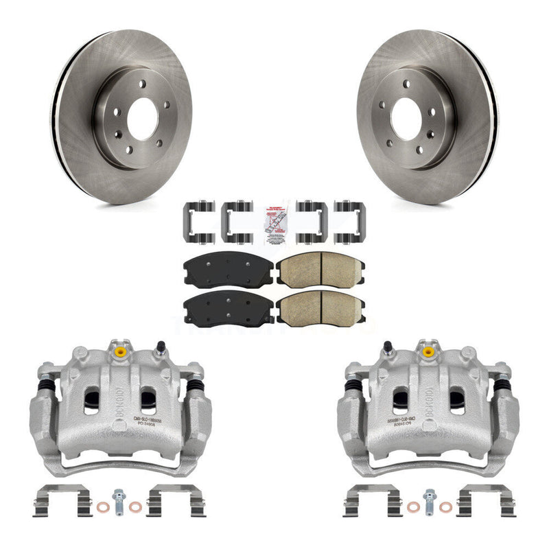 Transit Auto KC8-100479N Disc Brake Kit for 2007-2015 Chevrolet Captiva Sport, Saturn Vue, Chevrolet Equinox & more - Front product image