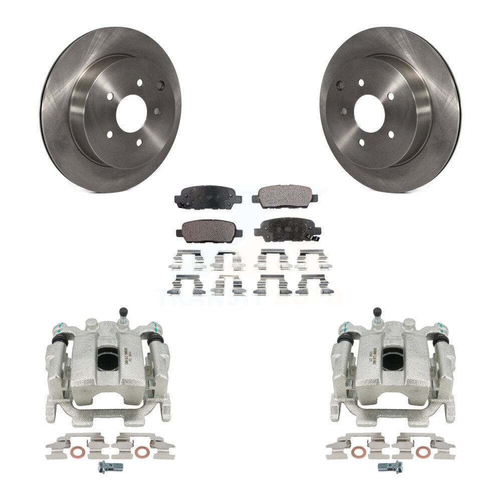Transit Auto KC8-100479P Disc Brake Kit for 2009-2024 INFINITI Q60, INFINITI Q70L, INFINITI Q50 & more - Rear product image
