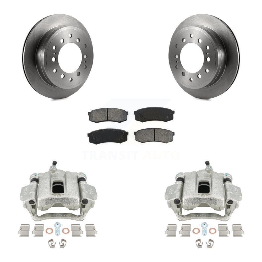 Transit Auto KC8-100479S Disc Brake Kit for 2001-2009 Lexus GX470, Toyota Sequoia - Rear product image