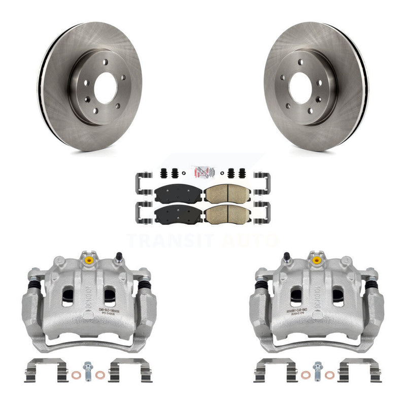 Transit Auto KC8-100480N Disc Brake Kit for 2007-2015 Chevrolet Captiva Sport, Saturn Vue, Chevrolet Equinox & more - Front product image