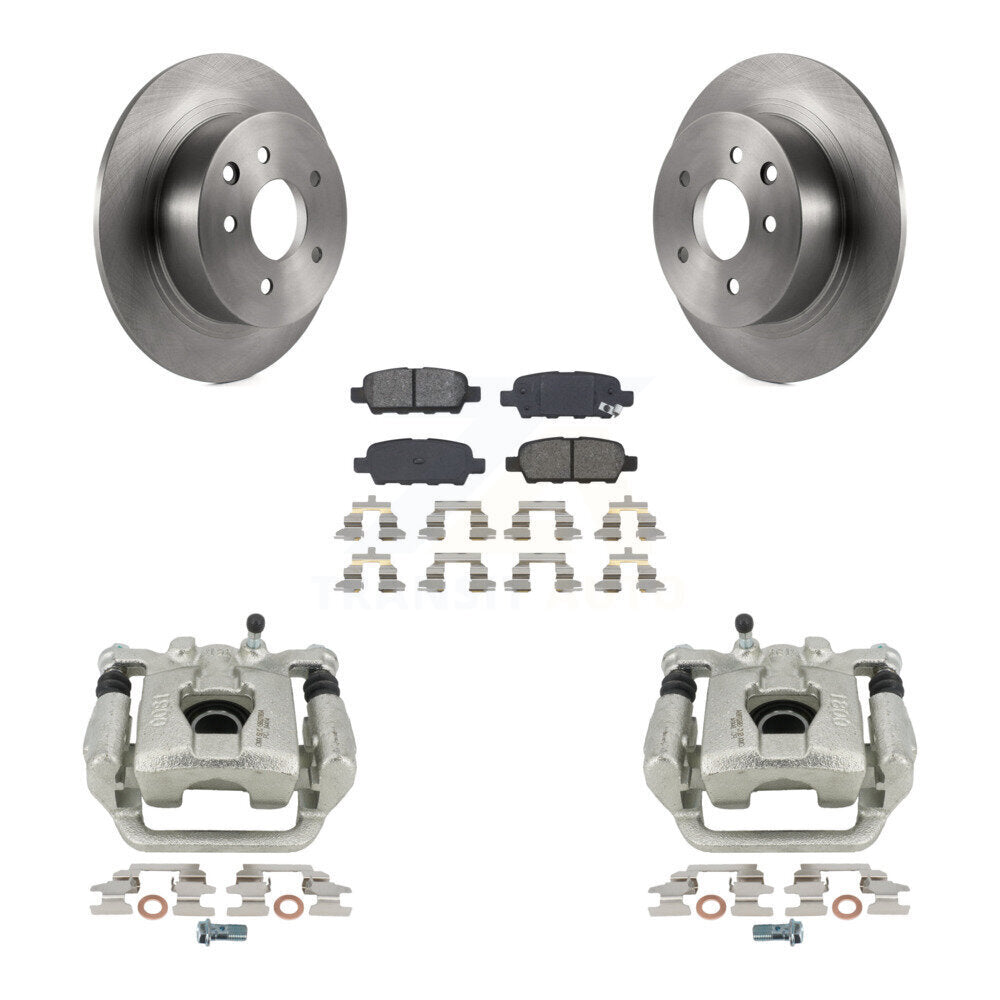 Transit Auto KC8-100480S Disc Brake Kit for 2007-2012 Nissan Altima, Nissan Maxima - Rear product image