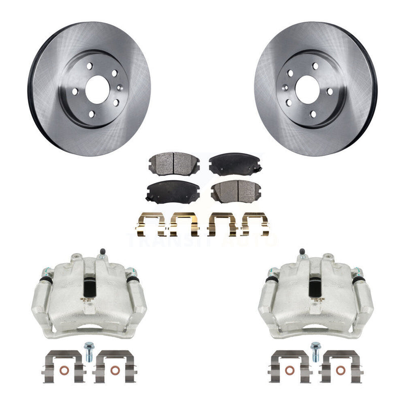 Transit Auto KC8-100480T Disc Brake Kit for 2011-2017 Chevrolet Malibu Limited, Buick LaCrosse, Buick Regal - Front product image