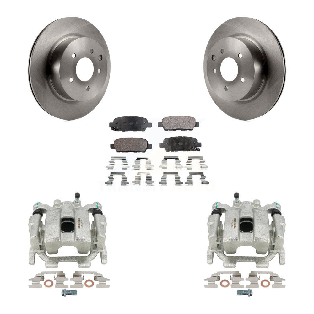 Transit Auto KC8-100481P Disc Brake Kit for 2009-2020 INFINITI Q40, INFINITI QX50, INFINITI EX37 & more - Rear product image