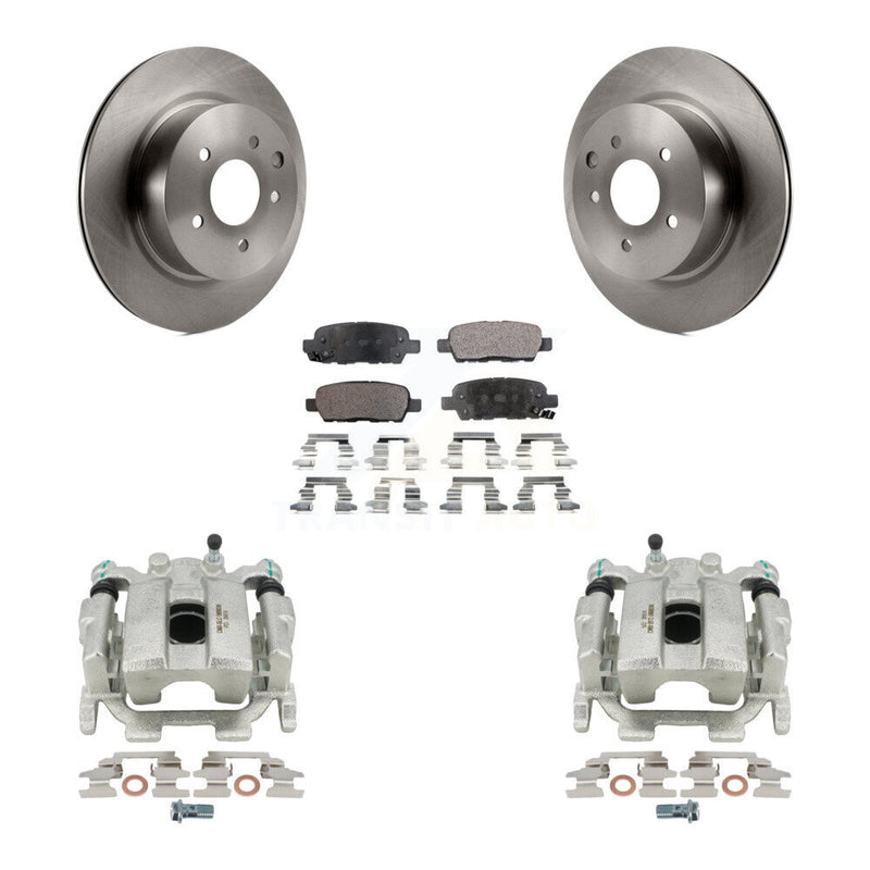Transit Auto KC8-100481P Disc Brake Kit for 2009-2020 INFINITI Q40, INFINITI QX50, INFINITI EX37 & more - Rear product image