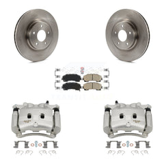 Transit Auto KC8-100483N Disc Brake Kit for 2014-2024 INFINITI Q60, INFINITI QX50, INFINITI Q50 - Front product image