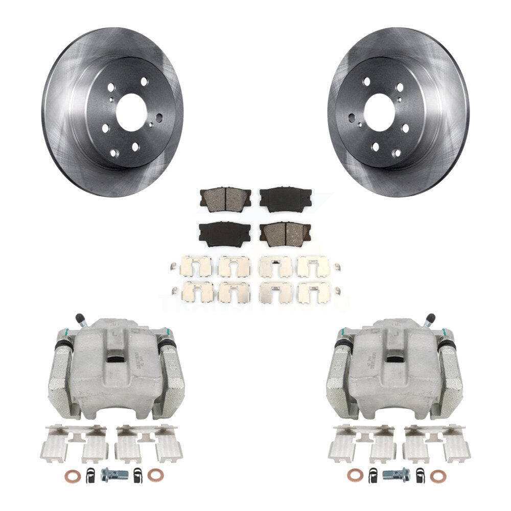 Transit Auto KC8-100483S Disc Brake Kit for 2012-2018 Toyota RAV4 - Rear product image