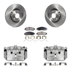 Transit Auto KC8-100484T Disc Brake Kit for 2007-2013 Acura ZDX, Acura MDX - Front product image