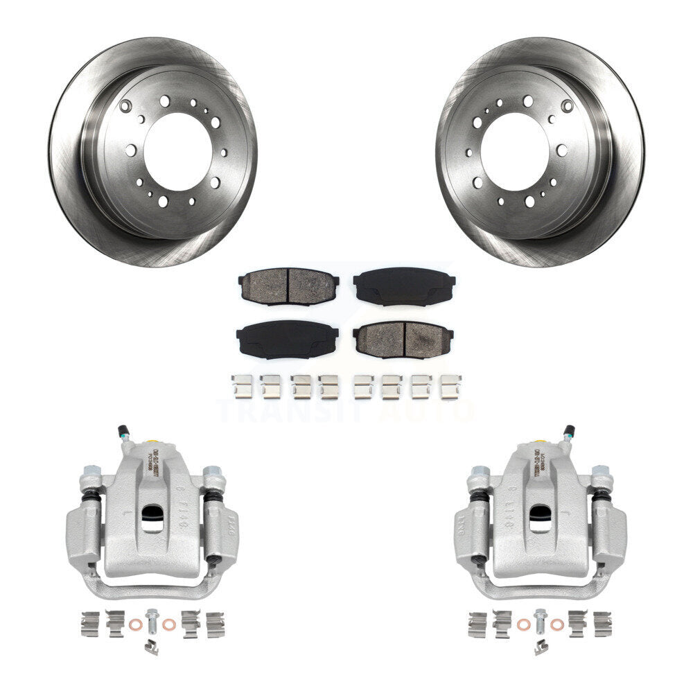 Transit Auto KC8-100485S Disc Brake Kit for 2007-2016 Toyota Sequoia, Toyota Tundra - Rear product image