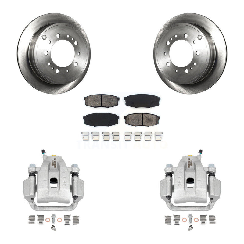 Transit Auto KC8-100485S Disc Brake Kit for 2007-2016 Toyota Sequoia, Toyota Tundra - Rear product image