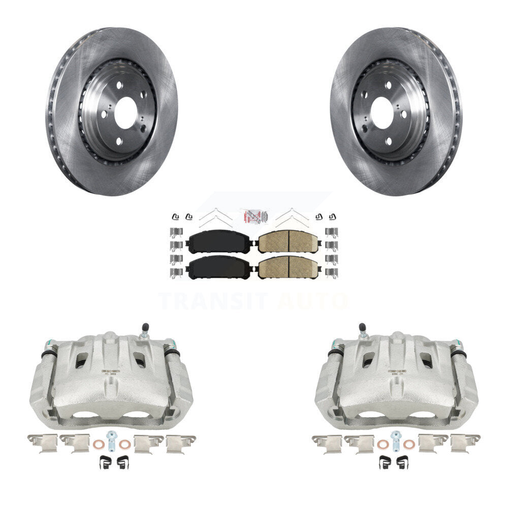 Transit Auto KC8-100486N Disc Brake Kit for 2010-2020 Toyota Highlander, Toyota Sienna, Lexus RX350 - Front product image