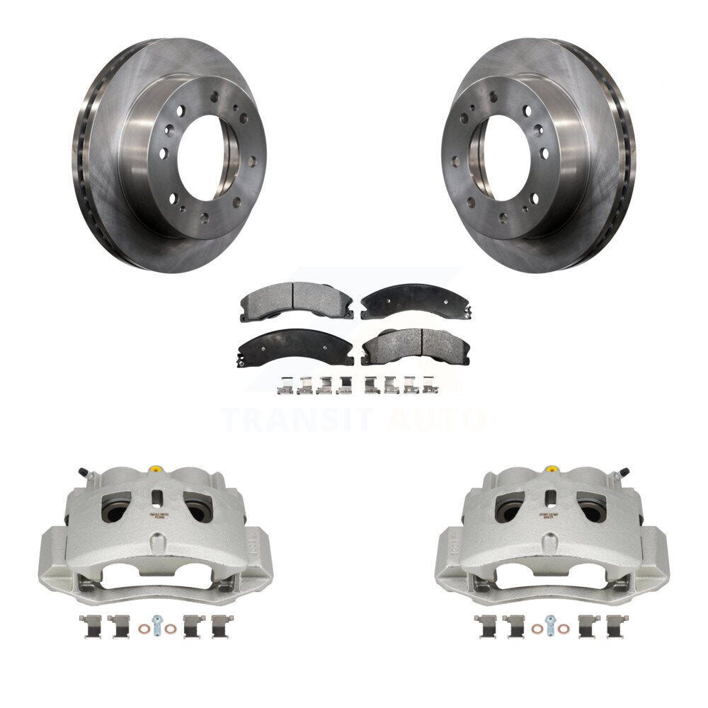 Transit Auto KC8-100486T Disc Brake Kit for 2011-2019 Chevrolet Suburban 3500 HD, Chevrolet Silverado 2500 HD, Chevrolet Silverado 3500 HD & more - Front product image