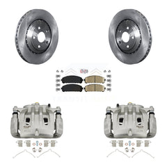 Transit Auto KC8-100487N Disc Brake Kit for 2008-2021 Lexus NX300, Lexus NX200t, Lexus NX300h & more - Front product image