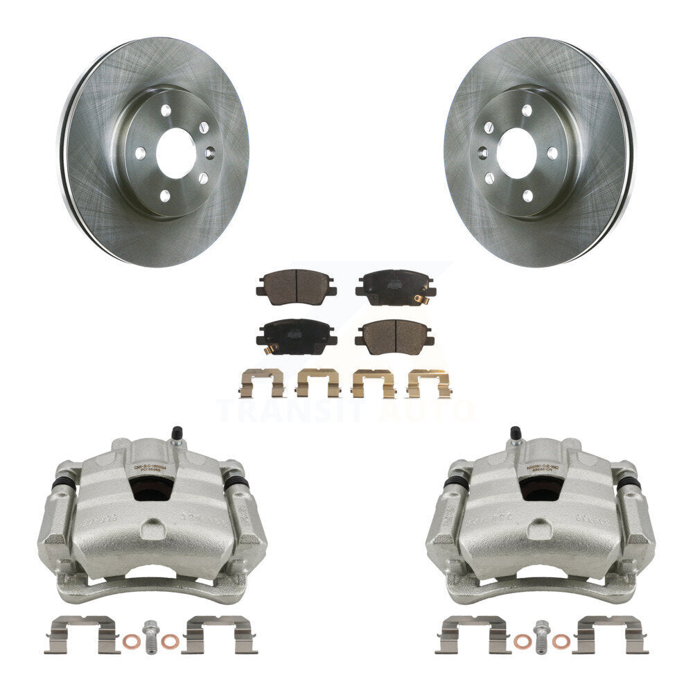 Transit Auto KC8-100487T Disc Brake Kit for 2016-2020 Chevrolet Bolt EV, Chevrolet Cruze, Chevrolet Volt - Front product image